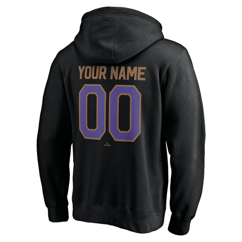 Arizona Diamondbacks Cooperstown Winning Streak Personalized Name & Number Pullover Hoodie Outlet