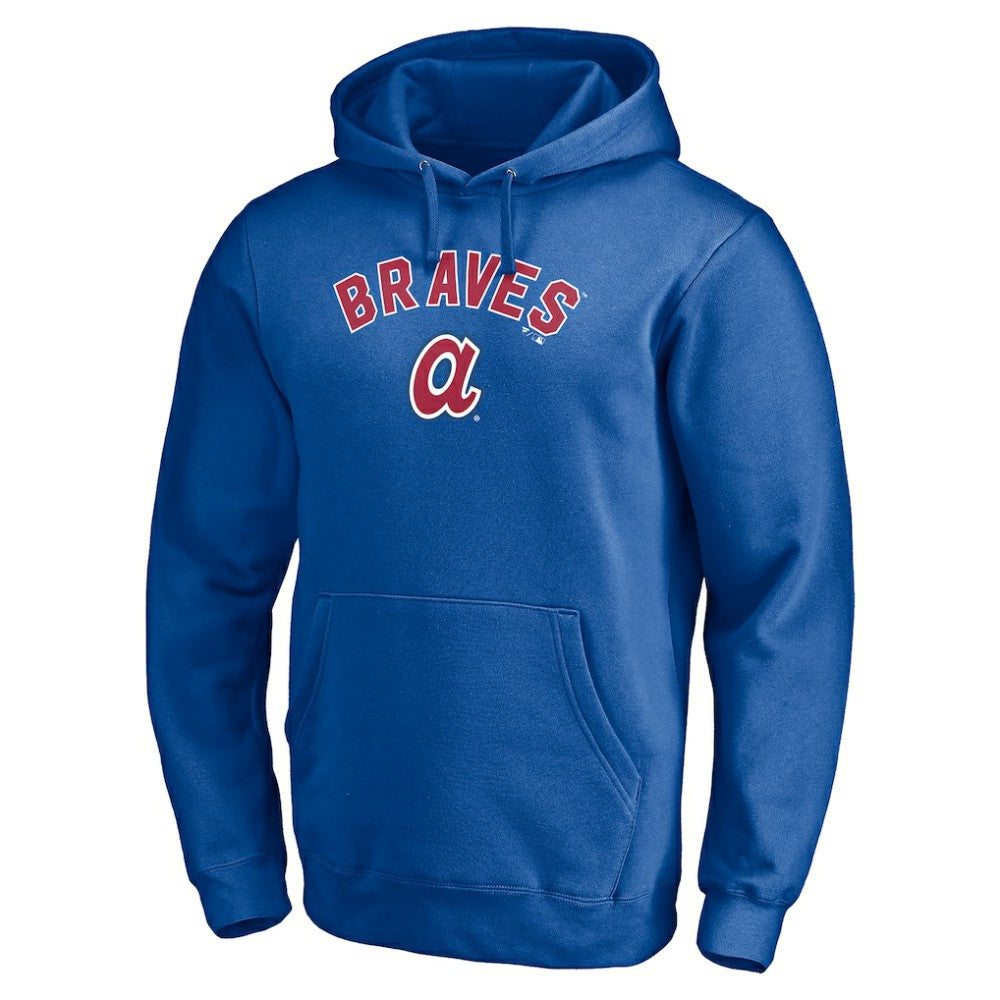 Atlanta Braves Cooperstown Winning Streak Personalized Name & Number Pullover Hoodie Outlet