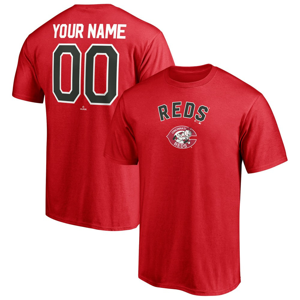 Cincinnati Reds Cooperstown Winning Streak Personalized Name & Number T-Shirt Online