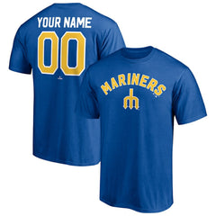 Seattle Mariners Cooperstown Winning Streak Personalized Name & Number T-Shirt Discount