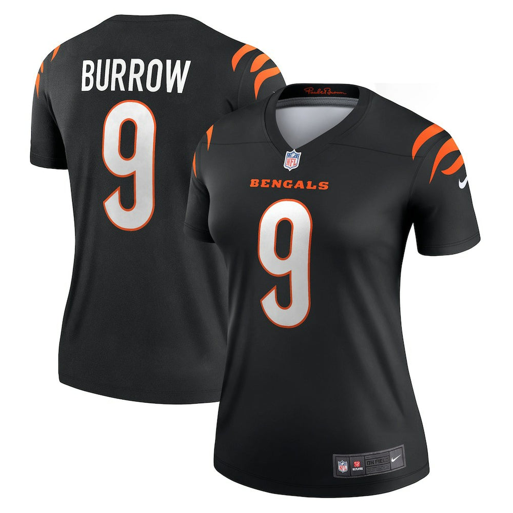 Joe Burrow Cincinnati Bengals Women's Legend Player Performance Top - Black - Nike