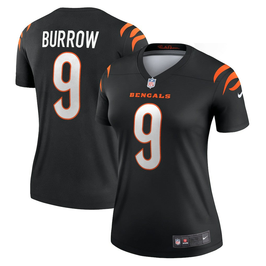 Joe Burrow Cincinnati Bengals Women's Legend Player Performance Top - Black - Nike