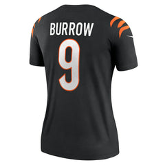 Joe Burrow Cincinnati Bengals Women's Legend Player Performance Top - Black - Nike