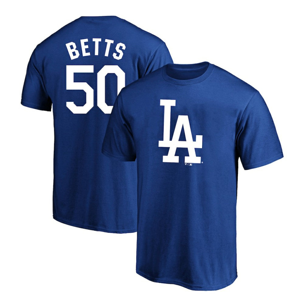 Mookie Betts Los Angeles Dodgers Fanatics Big & Tall Name & Number T-Shirt Sale