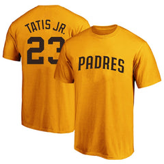 Fernando Tatis Jr. San Diego Padres Fanatics Big & Tall Name & Number T-Shirt Near Me