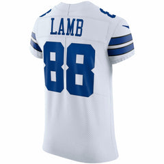 CeeDee Lamb Dallas Cowboys Vapor Elite Jersey - White - Nike