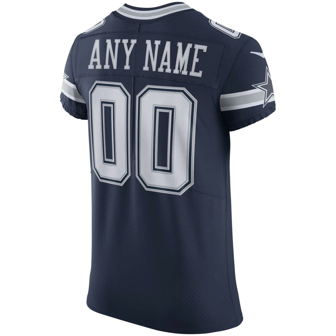 Dallas Cowboys Vapor Elite Custom Jersey - Navy - Nike