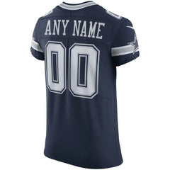 Dallas Cowboys Vapor Elite Custom Jersey - Navy - Nike