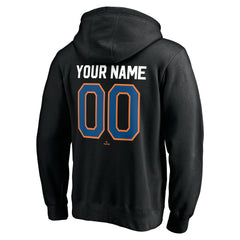 New York Mets Cooperstown Winning Streak Alternate Personalized Name & Number Pullover Hoodie Outlet
