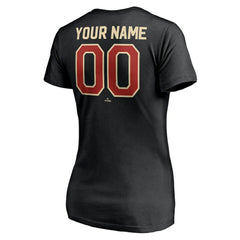 Houston Astros Women's Cooperstown Winning Streak Alternate Personalized Name & Number V-Neck T-Shirt Sale