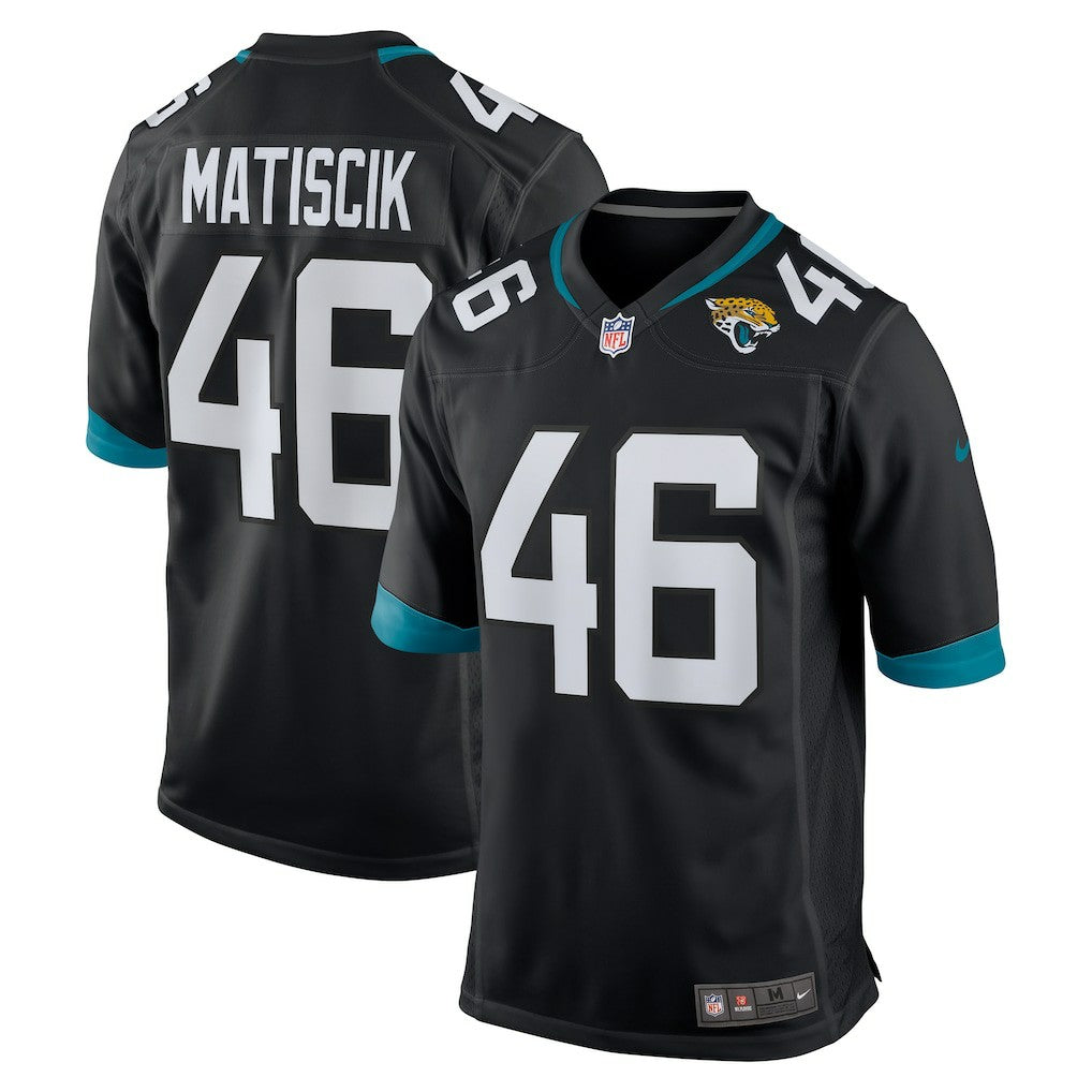 Ross Matiscik Jacksonville Jaguars Alternate Game Jersey - Black - Nike