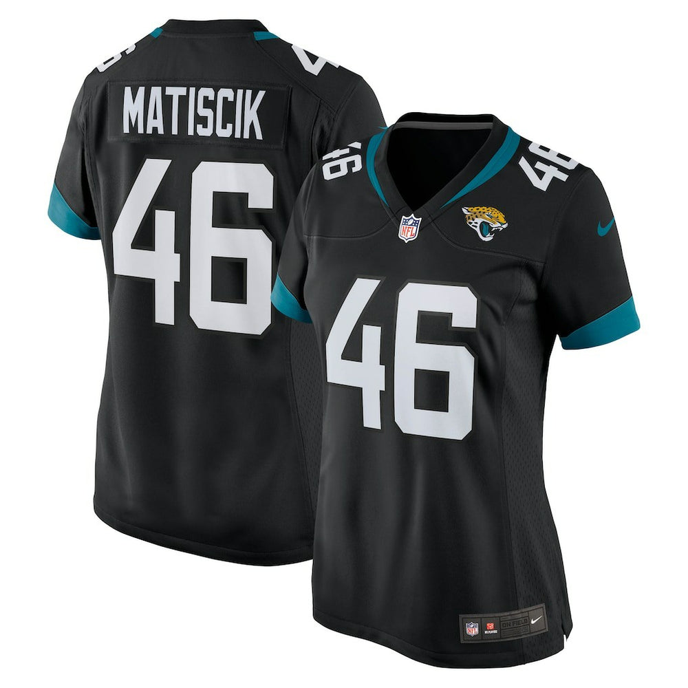 Ross Matiscik Jacksonville Jaguars Women's Game Jersey - Black - Nike