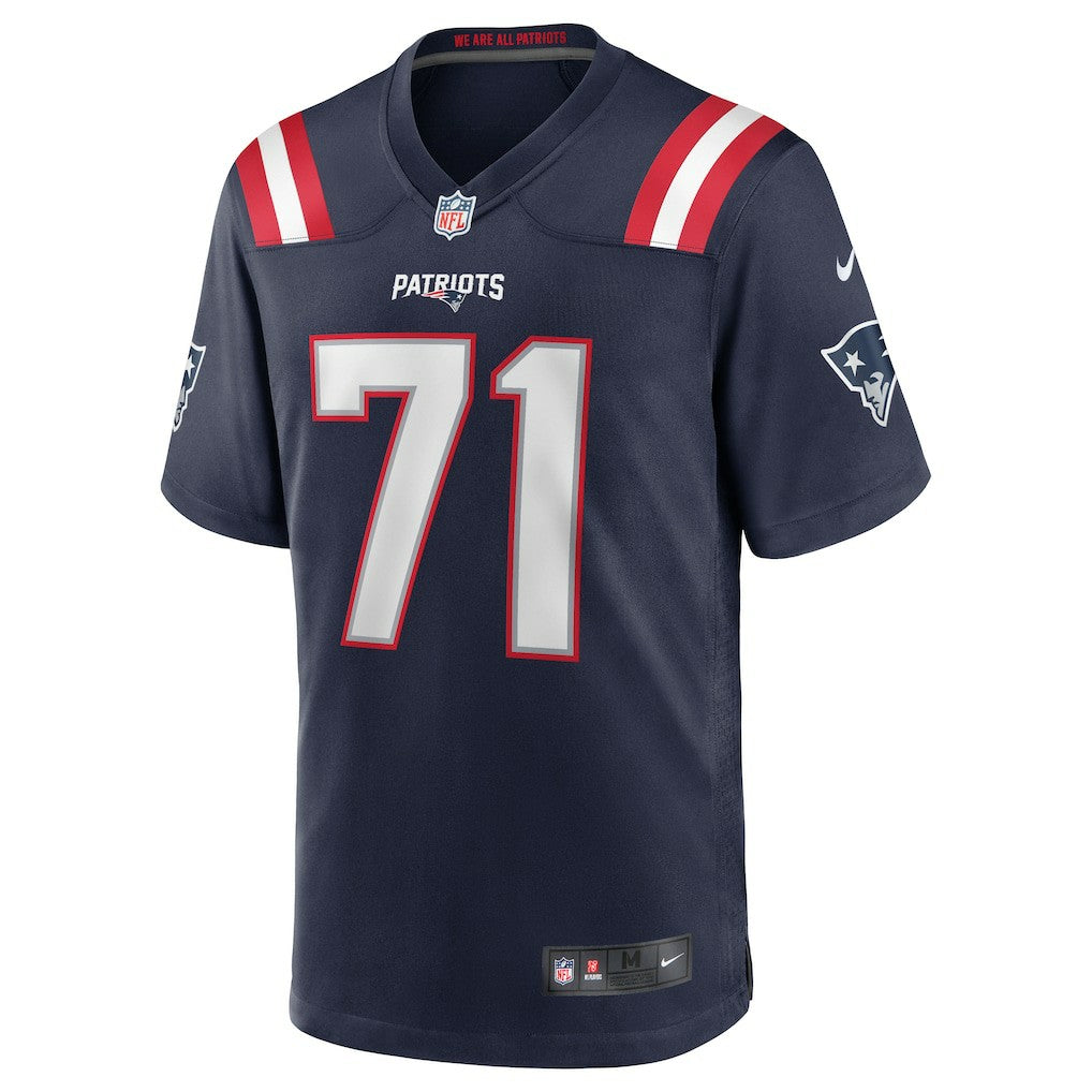Mike Onwenu New England Patriots Team Game Jersey - Navy - Nike