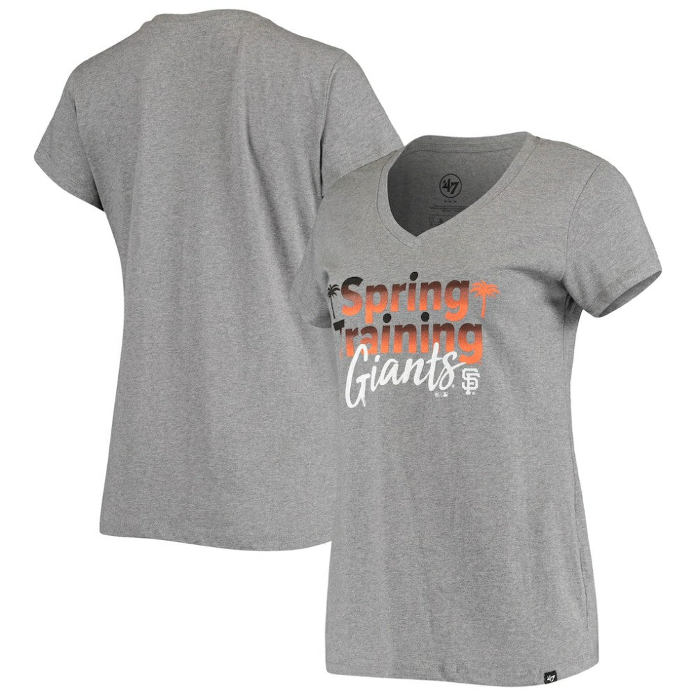 San Francisco Giants '47 Women's Spring Training Fade V-Neck T-Shirt Outlet