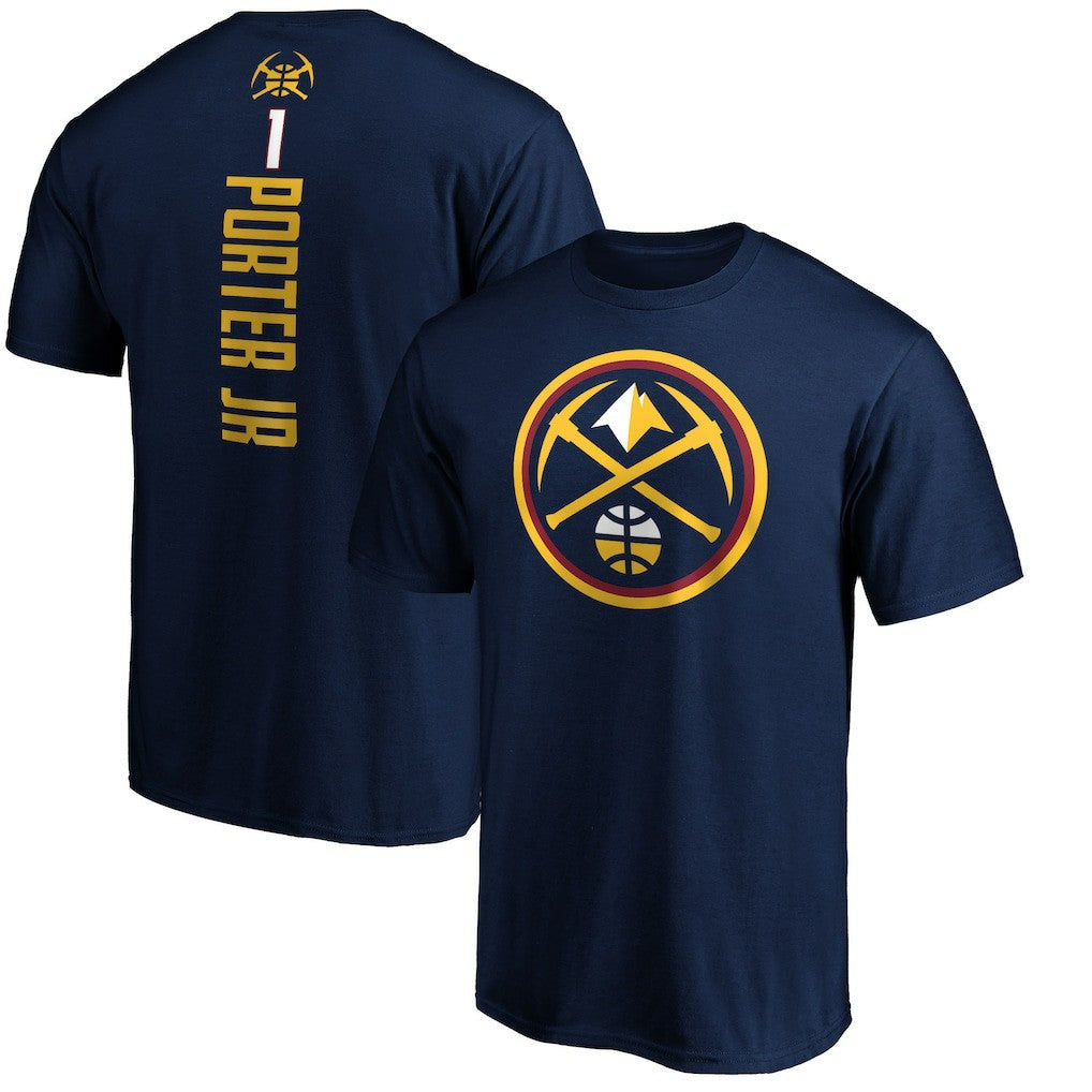 Michael Porter Jr. Denver Nuggets Playmaker Name & Number T-Shirt Navy