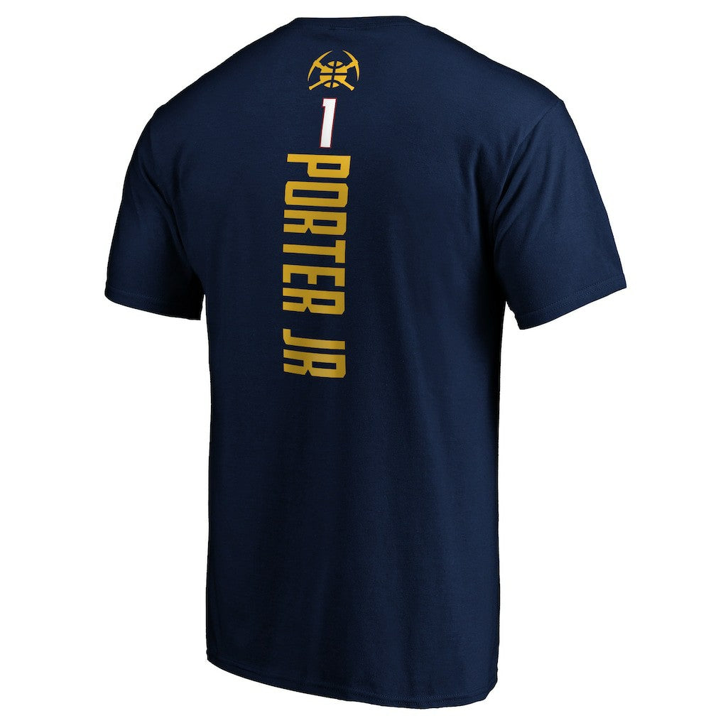 Michael Porter Jr. Denver Nuggets Playmaker Name & Number T-Shirt Navy