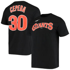 Orlando Cepeda San Francisco Giants Nike Name & Number T-Shirt Outlet