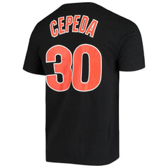 Orlando Cepeda San Francisco Giants Nike Name & Number T-Shirt Outlet