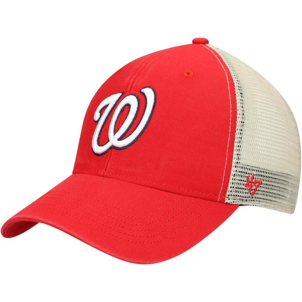 Washington Nationals '47 Flagship Washed MVP Trucker Snapback Hat Outlet