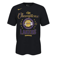 Nike Los Angeles Lakers 2020 NBA Finals Champions Locker Room T-Shirt Black