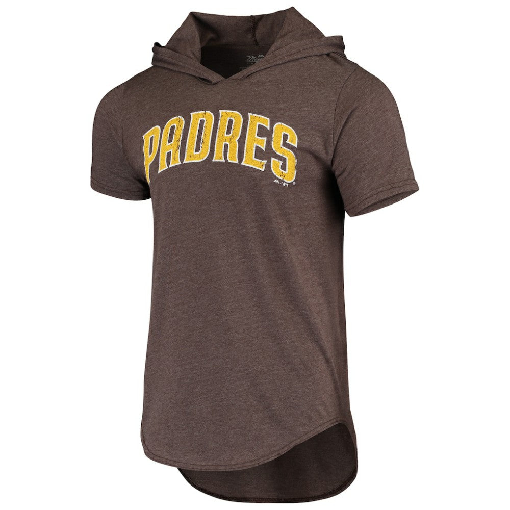 Fernando Tatis Jr. San Diego Padres Majestic Threads Softhand Player Tri-Blend Hoodie T-Shirt Sale