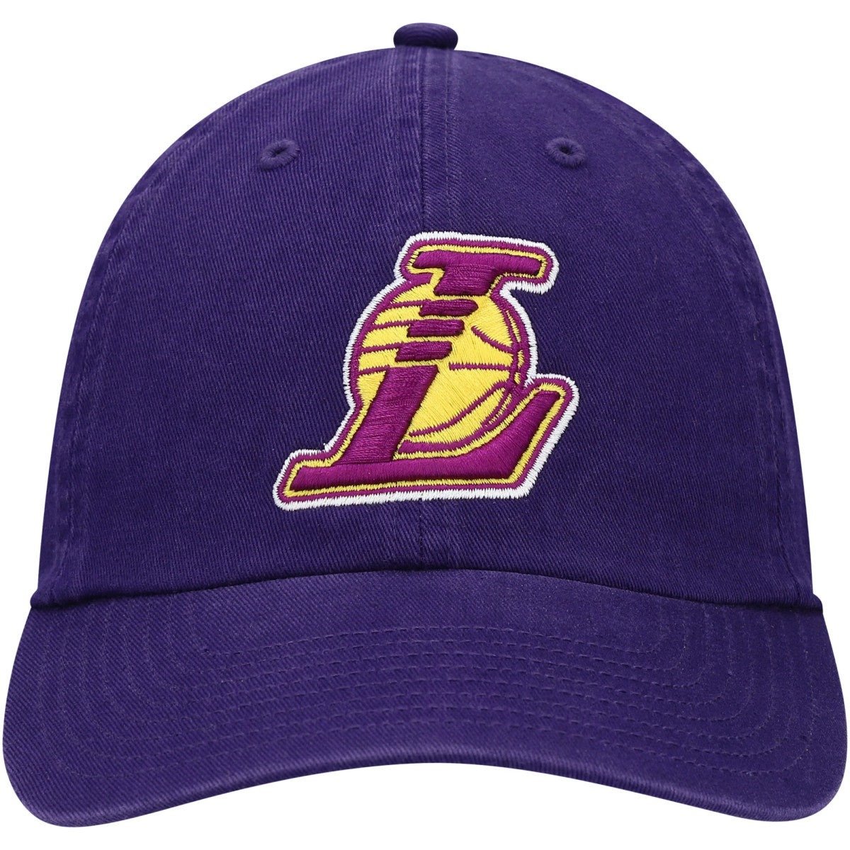47 brand Los Angeles Lakers '47 Core Logo Clean Up Adjustable Hat Purple