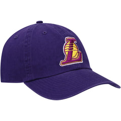 47 brand Los Angeles Lakers '47 Core Logo Clean Up Adjustable Hat Purple