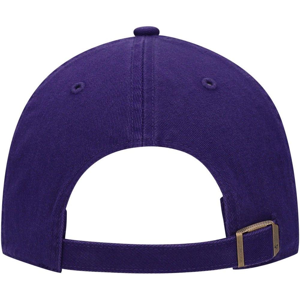 47 brand Los Angeles Lakers '47 Core Logo Clean Up Adjustable Hat Purple