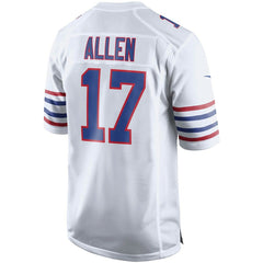 Josh Allen Buffalo Bills Alternate Game Player Jersey - White - Nike