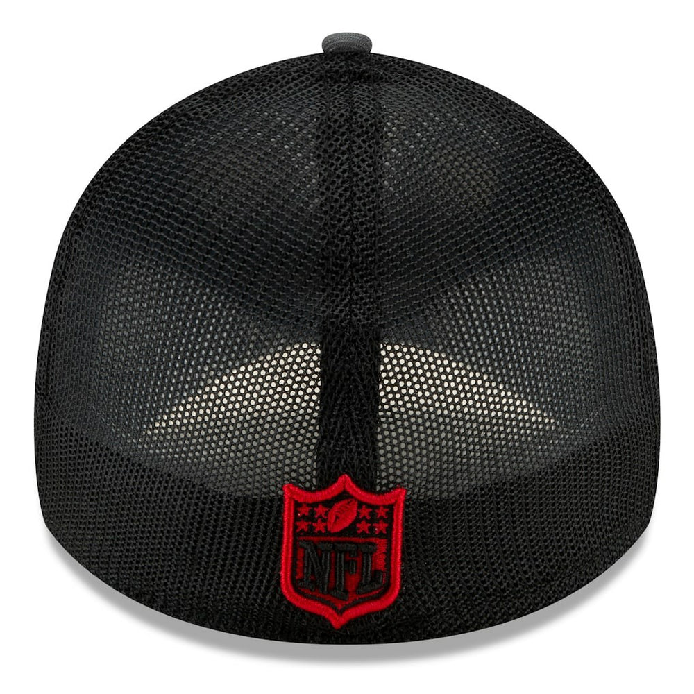 Atlanta Falcons New Era 2021 NFL Draft Trucker 39THIRTY Flex Hat - Graphite/Black - NFL