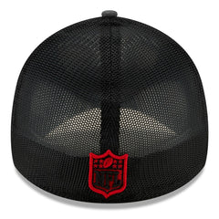 Atlanta Falcons New Era 2021 NFL Draft Trucker 39THIRTY Flex Hat - Graphite/Black - NFL