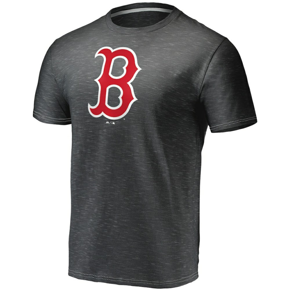 Boston Red Sox Fanatics Official Logo Space Dye T-Shirt Outlet