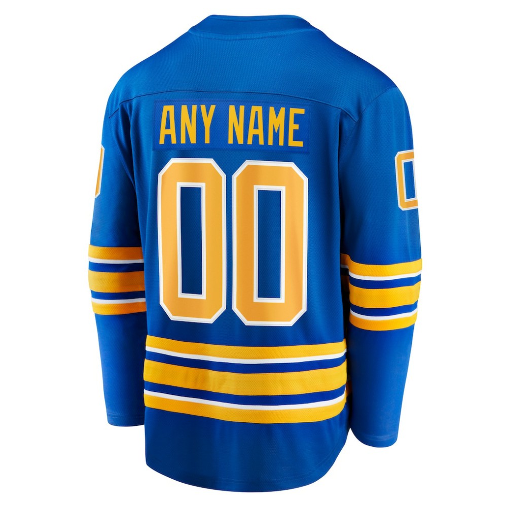 Buffalo Sabres Fanatics Home Breakaway Custom Jersey - Royal | Fanatics Lifestyle