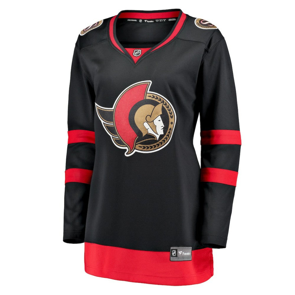 Ottawa Senators Fanatics Women's Home Breakaway Jersey - Black | Fanatics Clearance