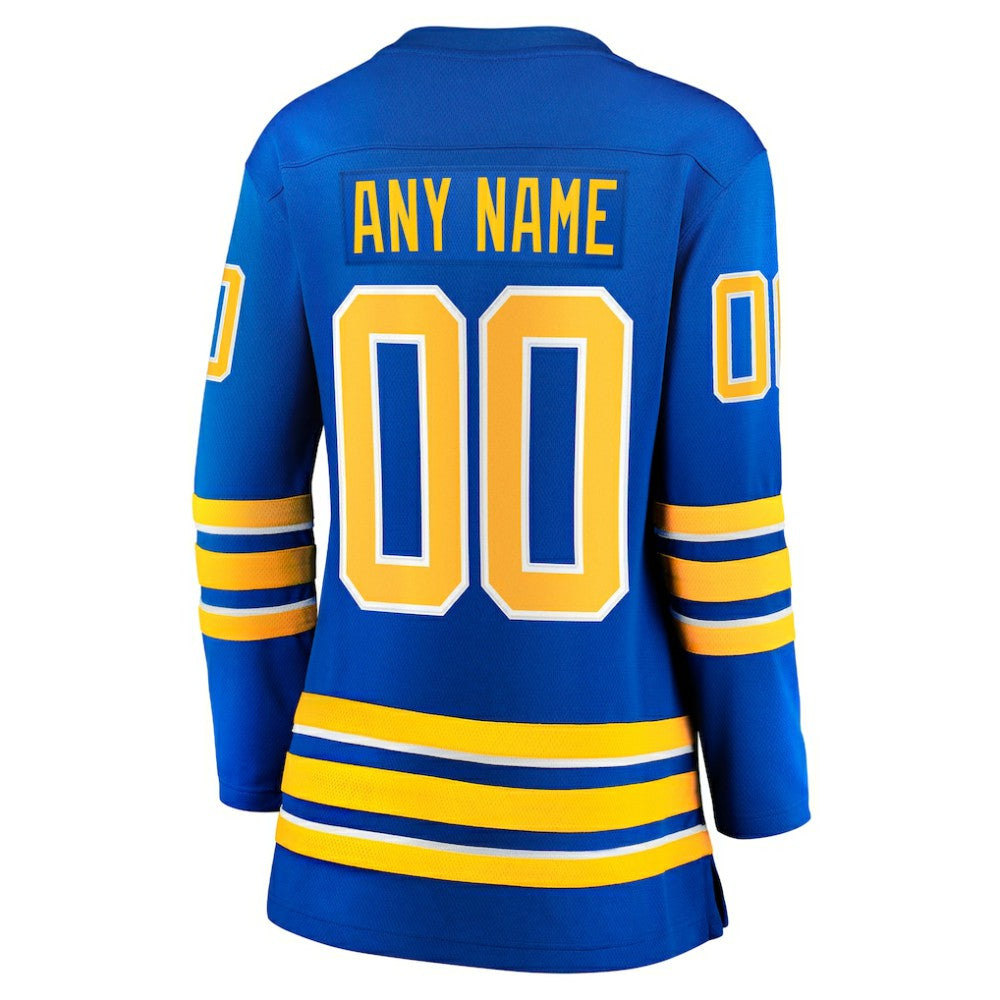 Buffalo Sabres Fanatics Women's Home Breakaway Custom Jersey - Royal | Fanatics near me