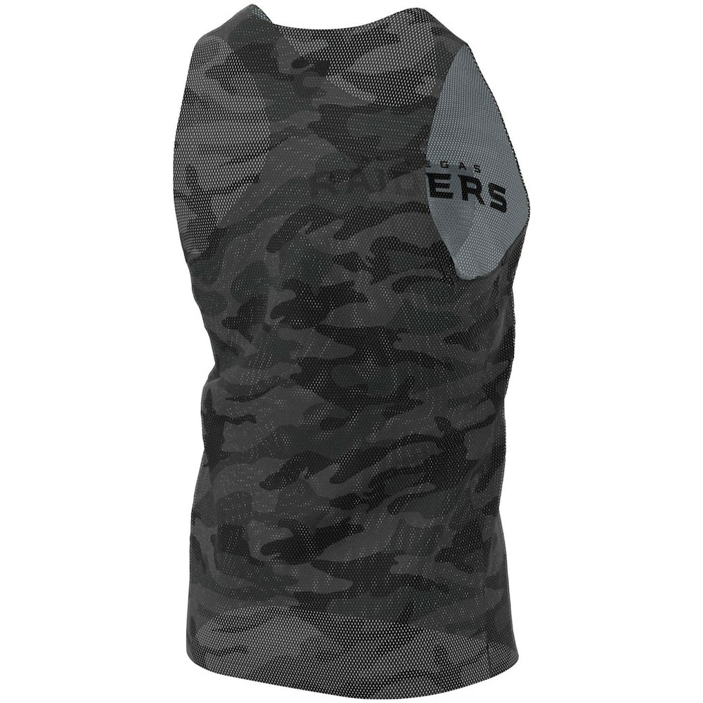 Las Vegas Raiders FOCO Reversible Mesh Tank Top - Black/Gray - NFL