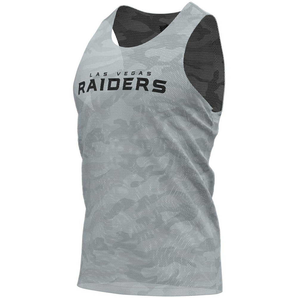 Las Vegas Raiders FOCO Reversible Mesh Tank Top - Black/Gray - NFL