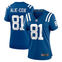 Mo Alie-Cox Indianapolis Colts Women's Team Game Jersey - Royal - Nike
