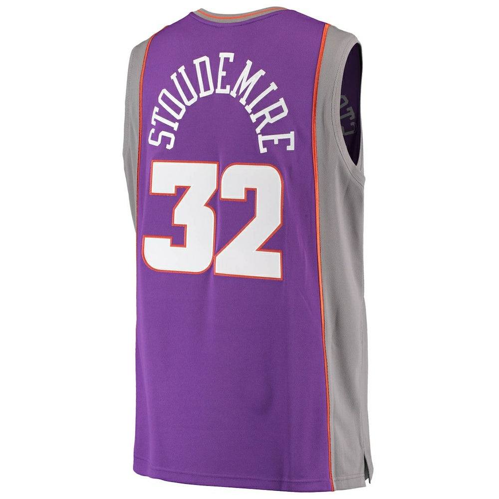 Mitchell & Ness Amar'e Stoudemire Phoenix Suns Hardwood Classics Authentic Jersey Purple