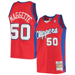 Mitchell & Ness Corey Maggette LA Clippers 2000/01 Hardwood Classics Swingman Jersey Red