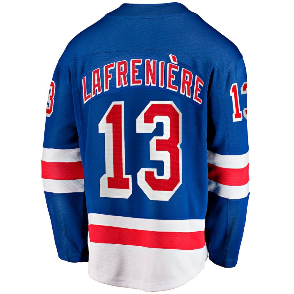 Alexis Lafreniere New York Rangers Fanatics Home Breakaway Jersey - Blue | Fanatics on sale