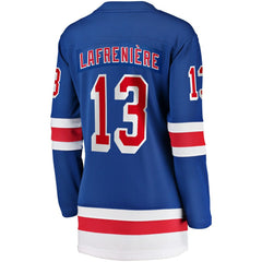 Alexis Lafrenière New York Rangers Fanatics Women's Breakaway Player Jersey - Blue | Fanatics sale
