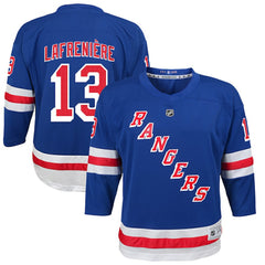 Alexis Lafreniere New York Rangers Youth Home Replica Player Jersey - Blue | NHL discount