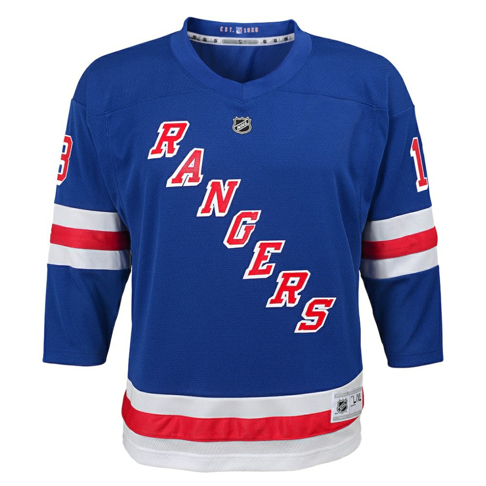 Alexis Lafreniere New York Rangers Youth Home Replica Player Jersey - Blue | NHL discount