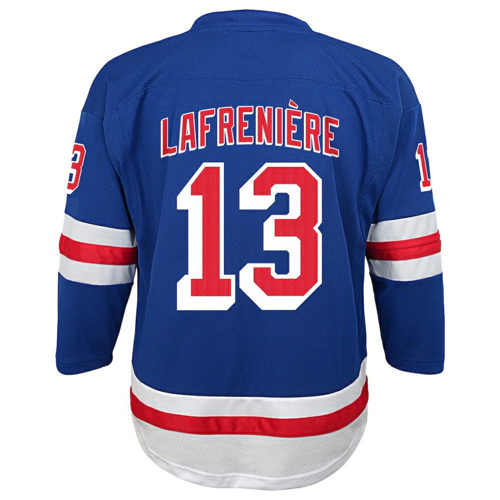 Alexis Lafreniere New York Rangers Youth Home Replica Player Jersey - Blue | NHL discount