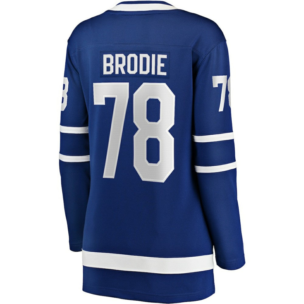 TJ Brodie Toronto Maple Leafs Fanatics Women's Breakaway Player Jersey - Blue | Fanatics near me