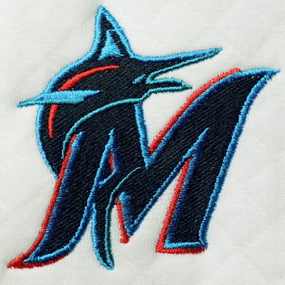 Miami Marlins Concepts Sport Women's Quilted Pullover Sweatshirt Outlet