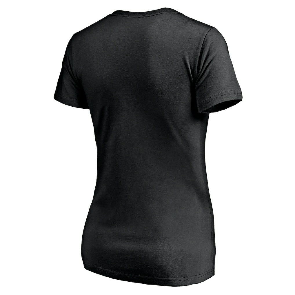 Joe Burrow Cincinnati Bengals Women's Checkdown V-Neck T-Shirt - Black - NFL