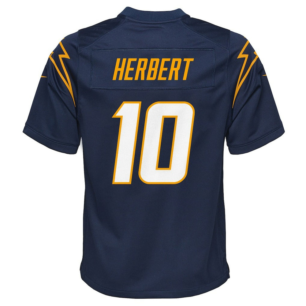 Justin Herbert Los Angeles Chargers Youth Game Jersey - Navy - Nike