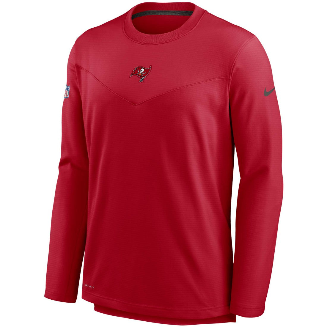 Tampa Bay Buccaneers Sideline Team Performance Pullover Sweatshirt - Red - Nike